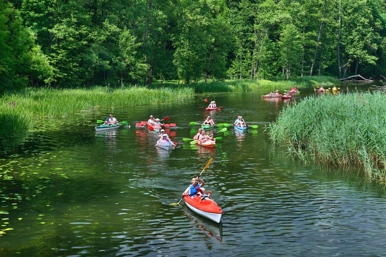 Spływ rzeką Krutynią