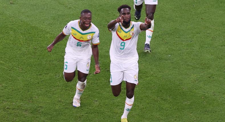 Boulaye Dia opened the scoring for Senegal against Qatar