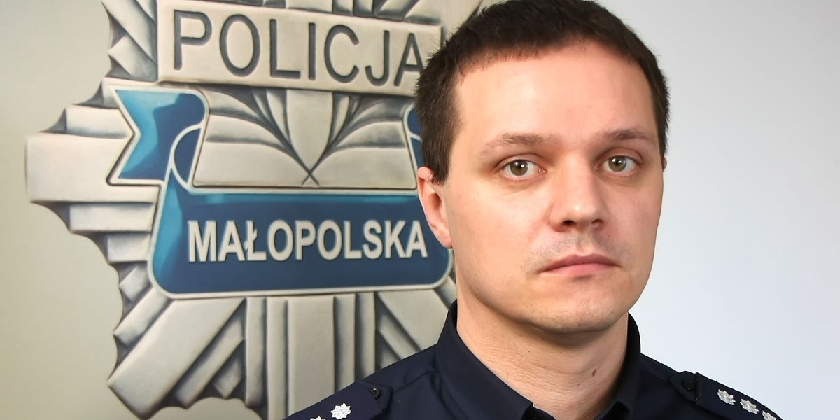 Mariusz Ciarka rzecznik policji