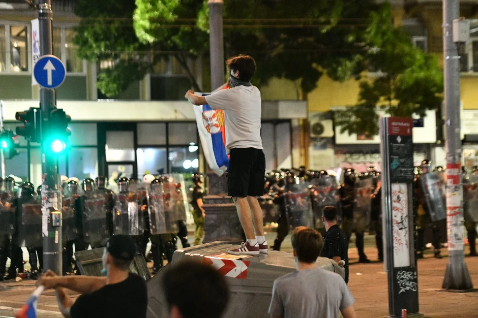 Beograd protest studenti vidovdan