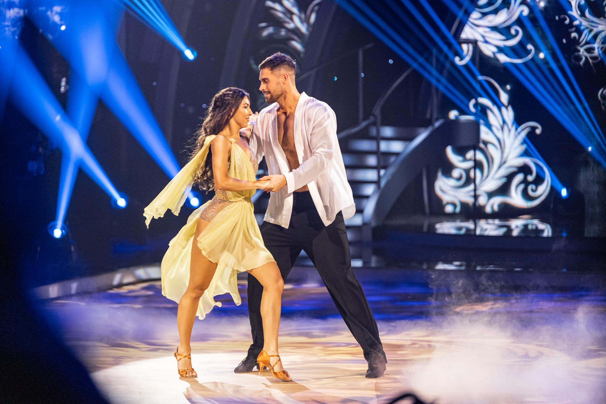 Jasmin Affašová a Adam Šedro v Let's Dance.