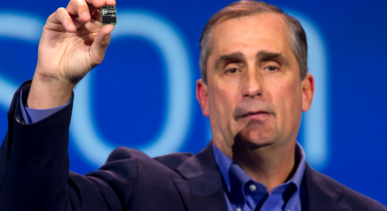 Intel CEO Brian Krzanich