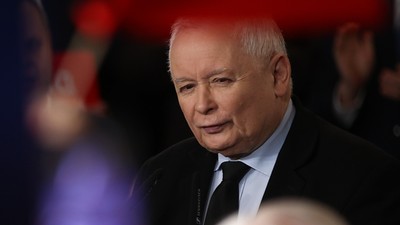 Prezes PiS Jarosław Kaczyński