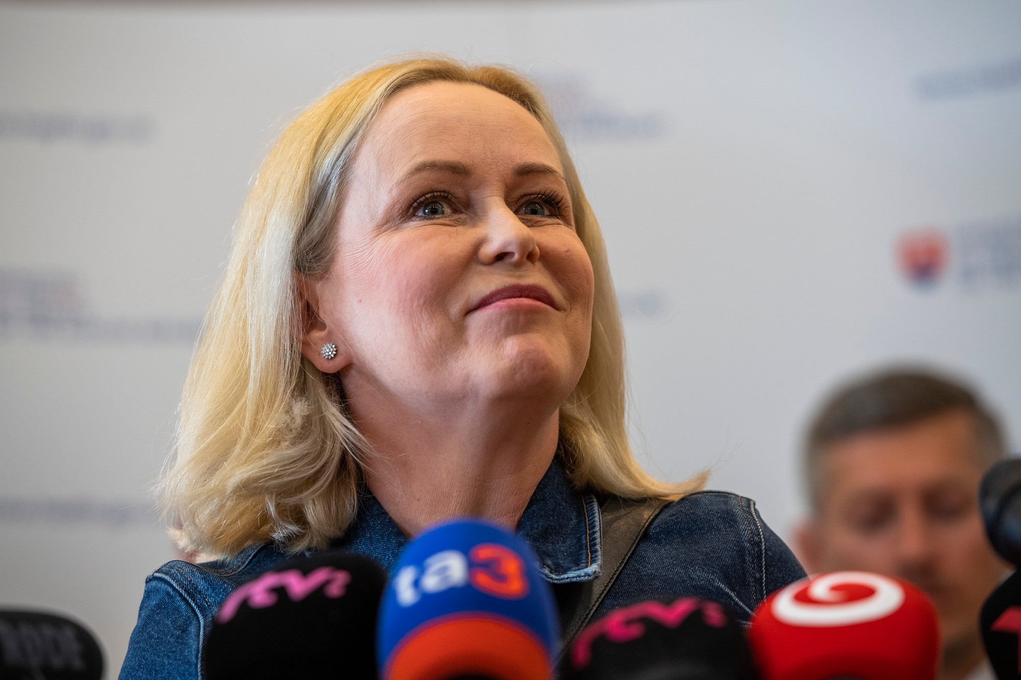 Slovenská herečka a režisérka Michaela Čobejová.