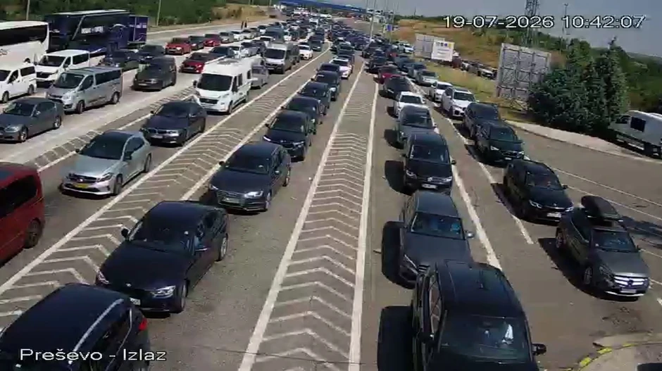 Preševo - Izlaz iz Srbije ka Severnoj Makedoniji