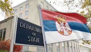 Stejt department i srpska zastava