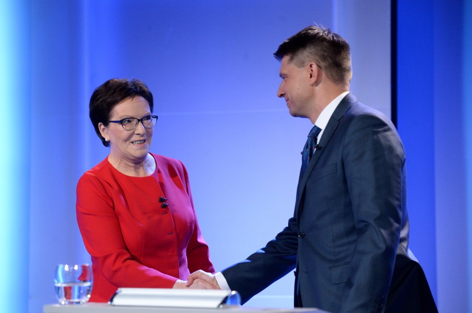 Ewa Kopacz i Ryszard Petru