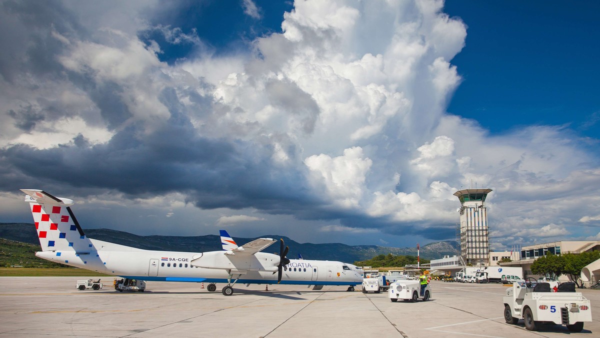 Aerodrom Split, ilustracija