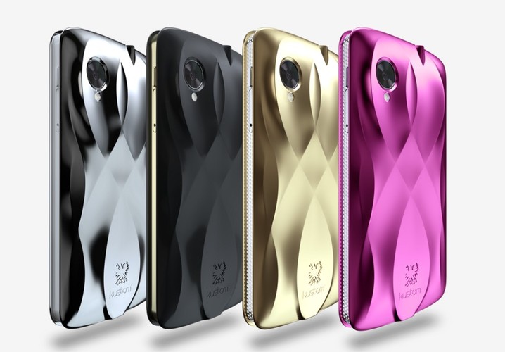 Kustom Ego to limitowana seria 977 smartfonów. Nabywca sam wybiera poszczególne komponenty. Obudowę wykonano z tytanu. Jest dostępna w sześciu kolorach. Ramka urządzenia wysadzana jest kamieniami. Można ograniczyć się do kryształów Swarowskiego lub pokusić o szafiry czy diamenty.  10 tys. dolarów to cena wyjściowa komórki.