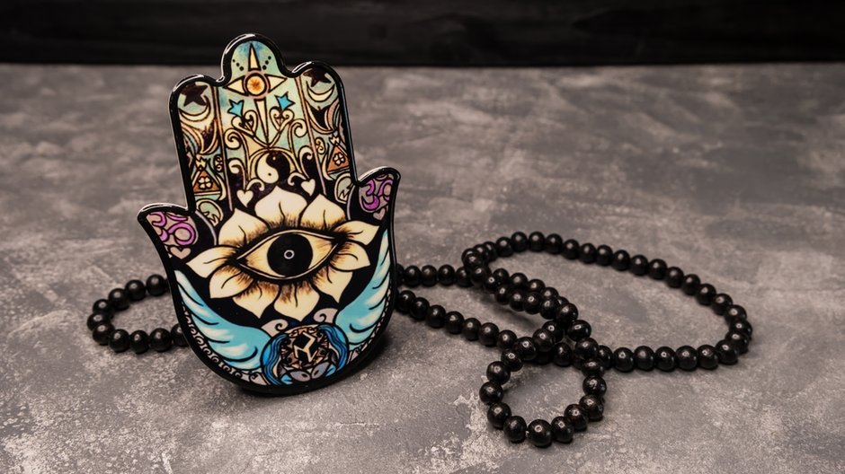 Amulet zwany ręką Hamsa