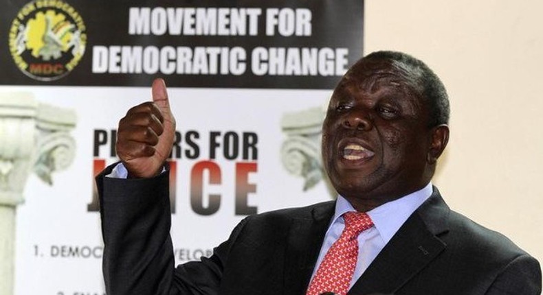 Zimbabwe opposition leader Tsvangirai says has cancer of the colon