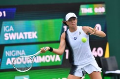 Iga Świątek potrzebowała ponad półtorej godziny, by pokonać 181. tenisistkę rankingu WTA
