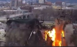 Potężna eksplozja w USA. Są ofiary. WIDEO