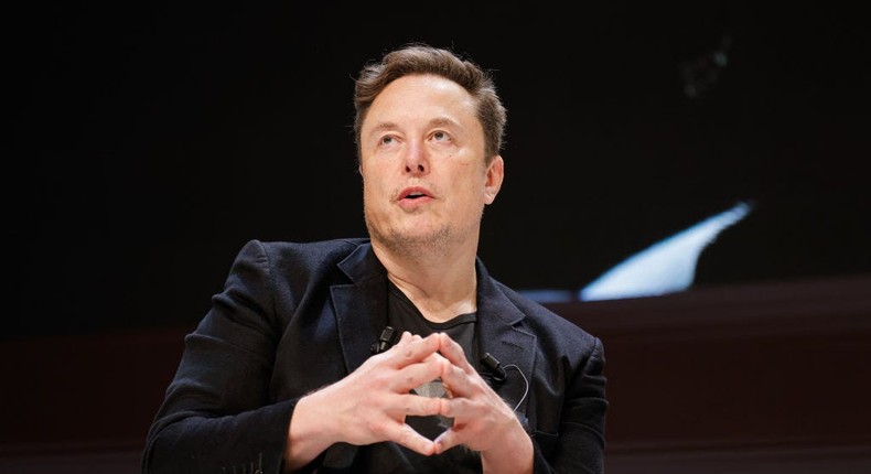 Neuralink founder Elon Musk has grand plans for the company's brain implant, which he says could be implanted in thousands of patients in the next decade.Richard Bord/Getty Images