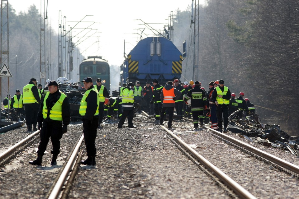 SZCZEKOCINY WYPADEK KOLEJOWY POSZUKIWANIA