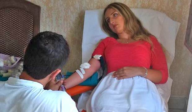 Loznica01 uspesna akcija dobrovoljnih davalaca krvi akcije u tekerisu foto s.pajic