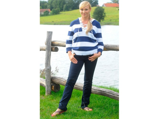 Sonia Bohosiewicz jako blondynka.