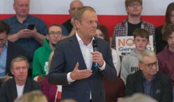 Tusk w Kleosinie. "Żadna partia polityczna, żaden polityk..."