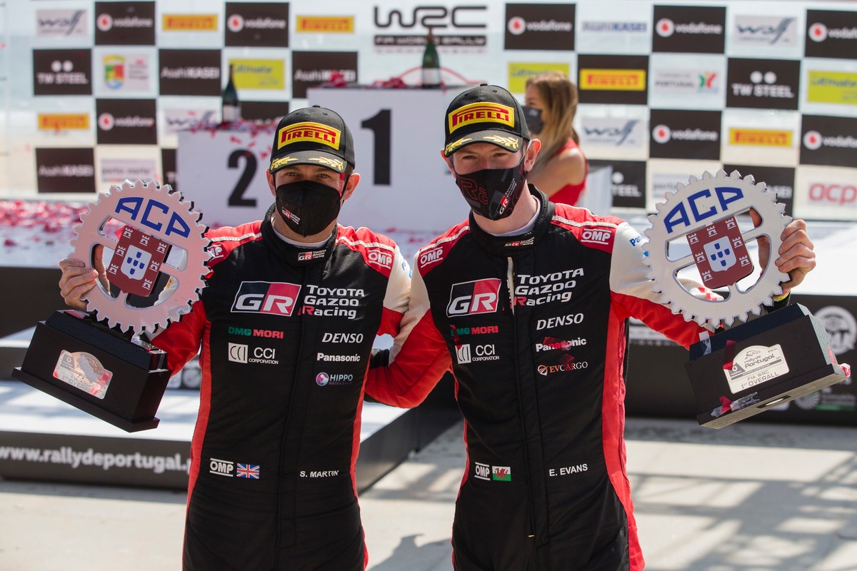 Elfyn Evans i Scott Martin