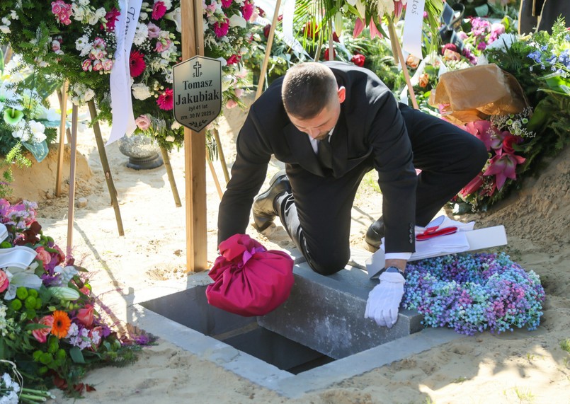 Pogrzeb Tomasza Jakubiaka