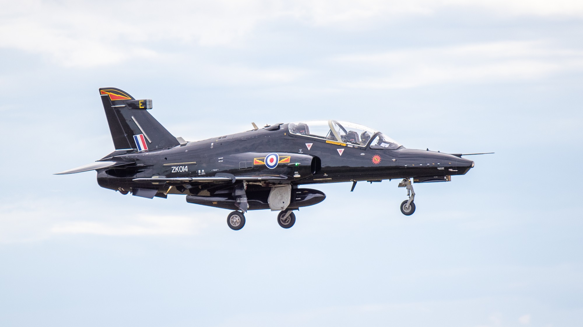 Lietadlo RAF modelu Hawk T2. Ilustračná fotka