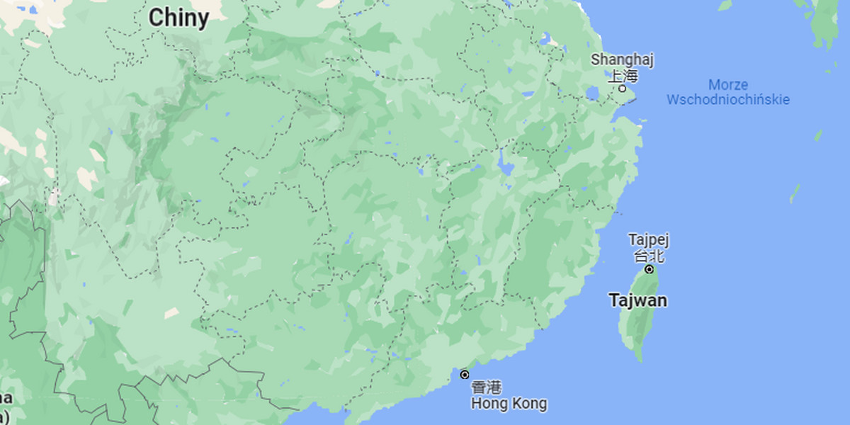 Chińskie samoloty latają nad Cieśniną Tajwańską