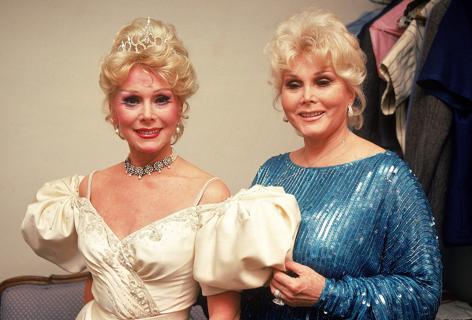 Eva i Zsa Zsa Gabor w 1983 r.