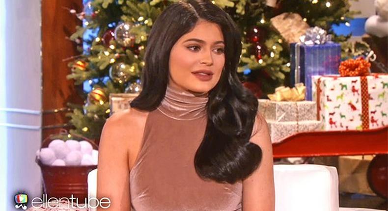 EKylie Jenner talks Tyga on Ellen DeGeneres Show