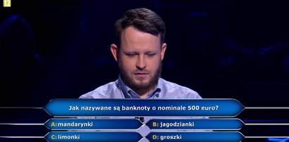 „Milionerzy” – mandarynki, jagodzianki, limonki czy groszki. Jak nazywane są banknoty o nominale 500 euro? Warszawski policjant nie miał pojęcia