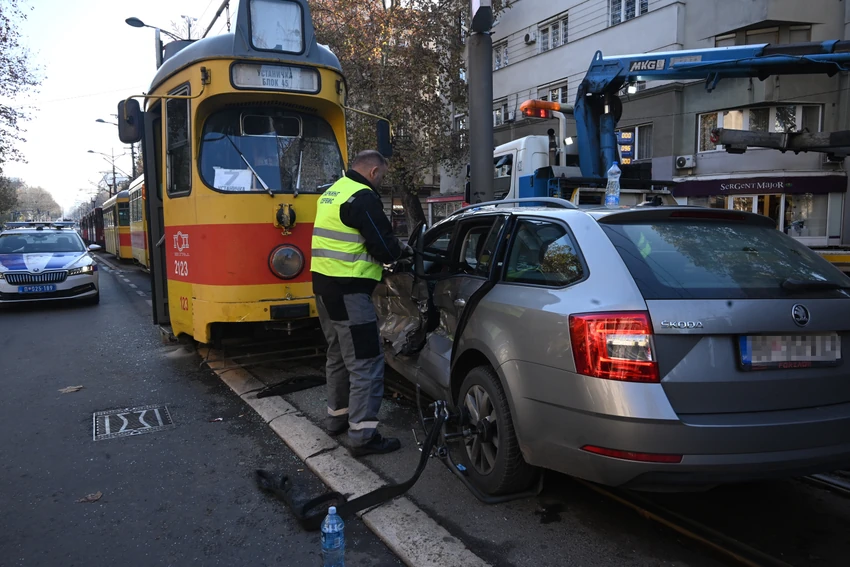 Udes u Bulevaru kralja Aleksandra 