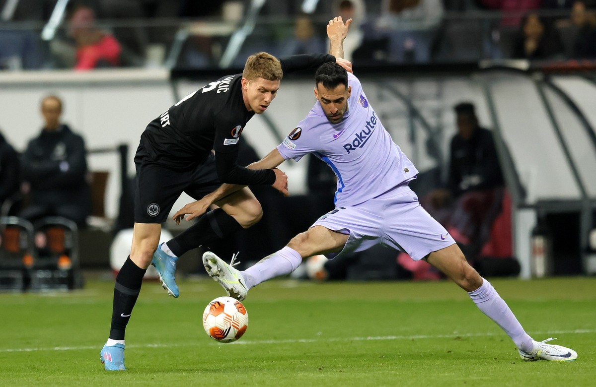 Kristijan Jakic i Sergio Busquets