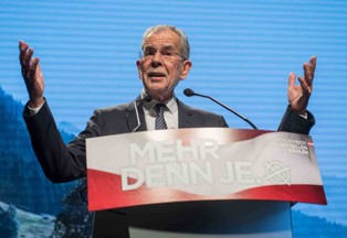 Wybory prezydenckie w Austrii. Exit poll: Zwycięża Alexander Van der Bellen