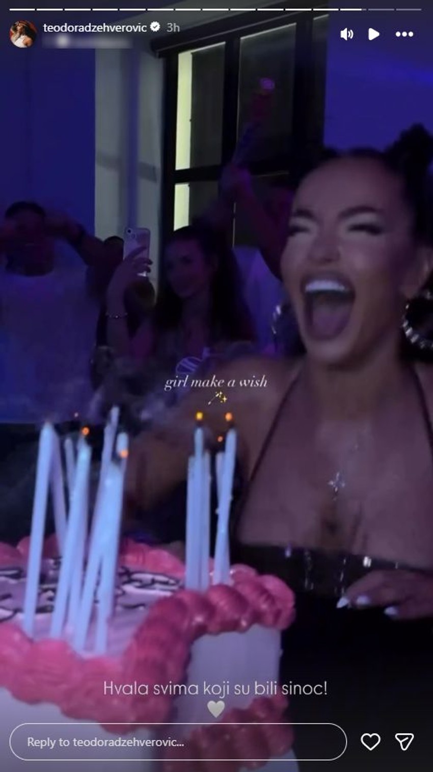 Teodora Džehverović, objava