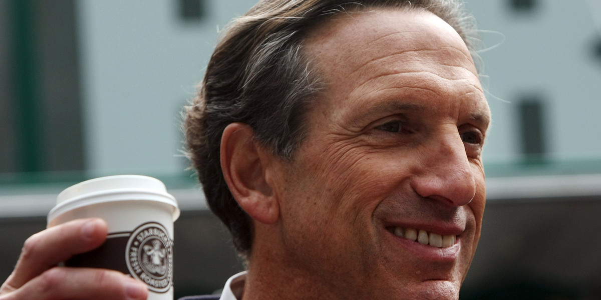 Starbucks' new CEO 'selfishly' doesn't want Howard Schultz to run for president