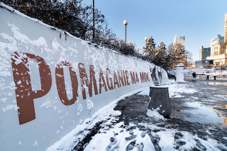 Rasowy Kundel. Charytatywny mural powstał w centrum Warszawy!