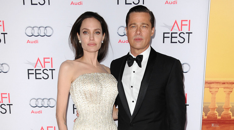  Angelina Jolie és Brad Pitt /Fotó: Getty Images