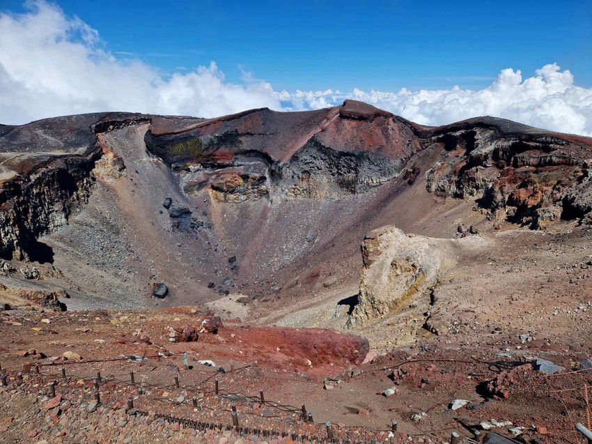 Dragiša Stojković i njegova ćerka Dragana Stojković popeli se na vrh Fudžija