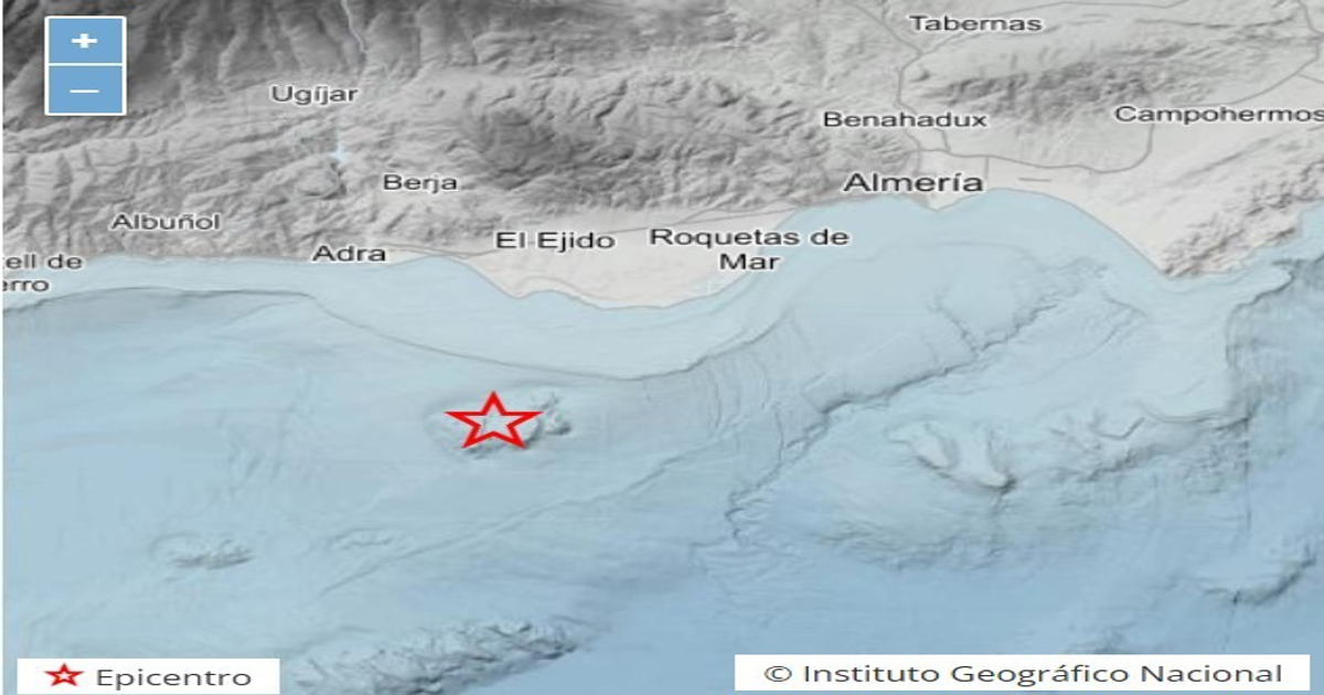 Un terremoto de 4.2 sacude Almería y 3 temblores afectan Gran Canaria