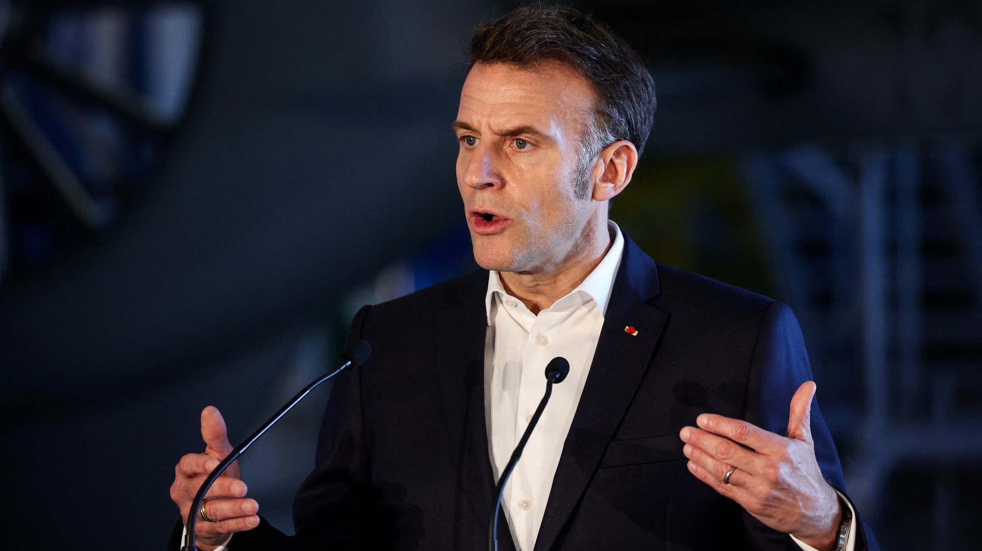 Francúzsky prezident Emmanuel Macron.