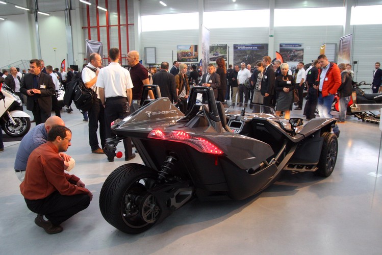 Otwarcie pierwszej w Europie fabryki Polaris  (2)<br><br> (zuz) PAP/Krzysztof Świderski