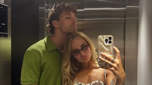 Kateřina Michelle Ptašinská z Love Islandu s partnerom Martinom.