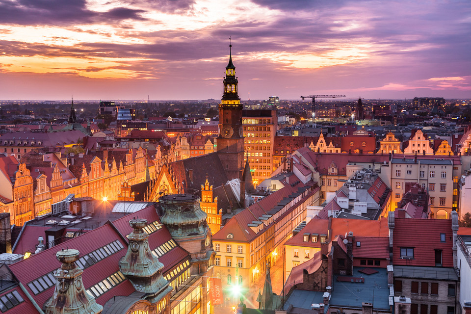 Inne miejsca (na zdjęciu Wrocław)