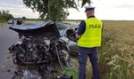 Tragiczny wypadek. Jedna ofiara śmiertelna, 4 dzieci w szpitalu