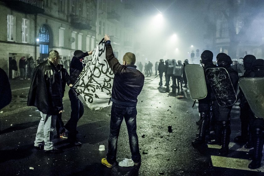 Niespokojny Sylwester na ul. Małeckiego w Poznaniu