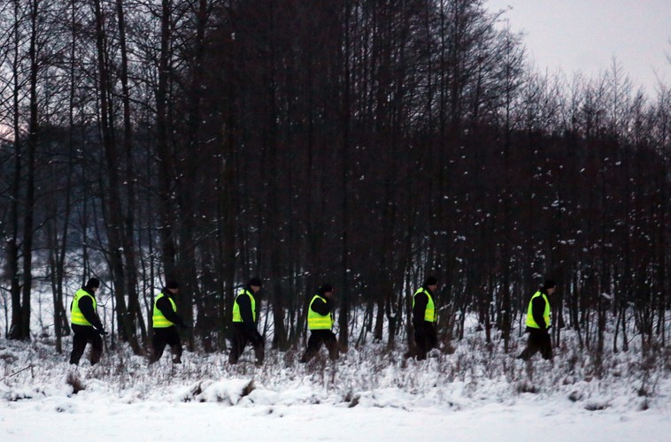 Poszukiwania zaginionych braci w okolicy miejscowości Zaliwie-Szpinki