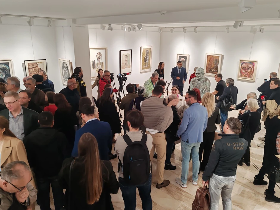 U valjevskoj Modernoj galeriji predstavljena su Toškovićeva dela nastala tokom četiri decenije stvaralaštva