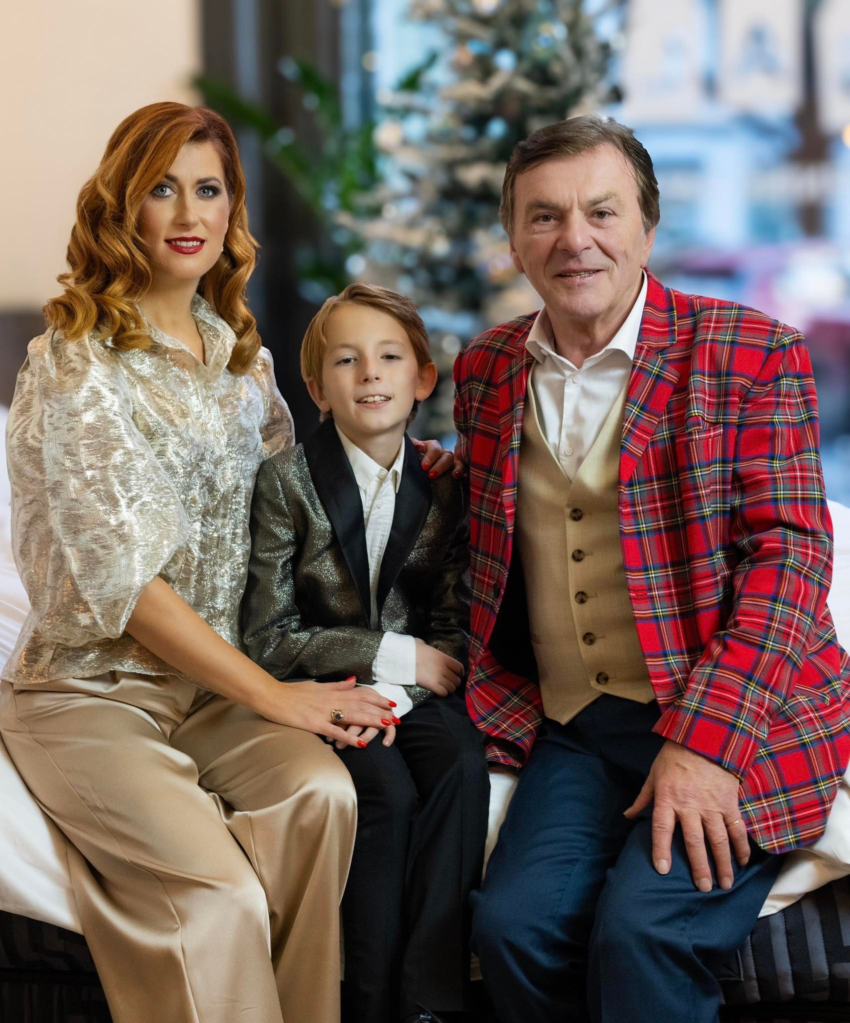 Pavel Trávníček s rodinou.