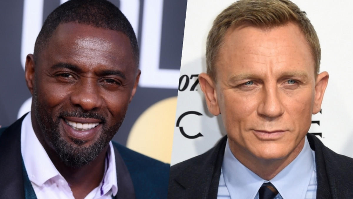 Złote Globy 2019: Idris Elba i Daniel Craig na wspólnym zdjęciu. W internecie zawrzało