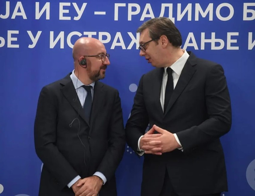 .Šarl Mišel i Aleksandar Vučić