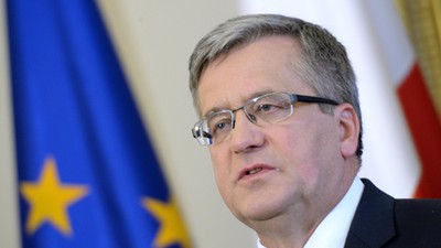 Prezydent Bronisław Komorowski